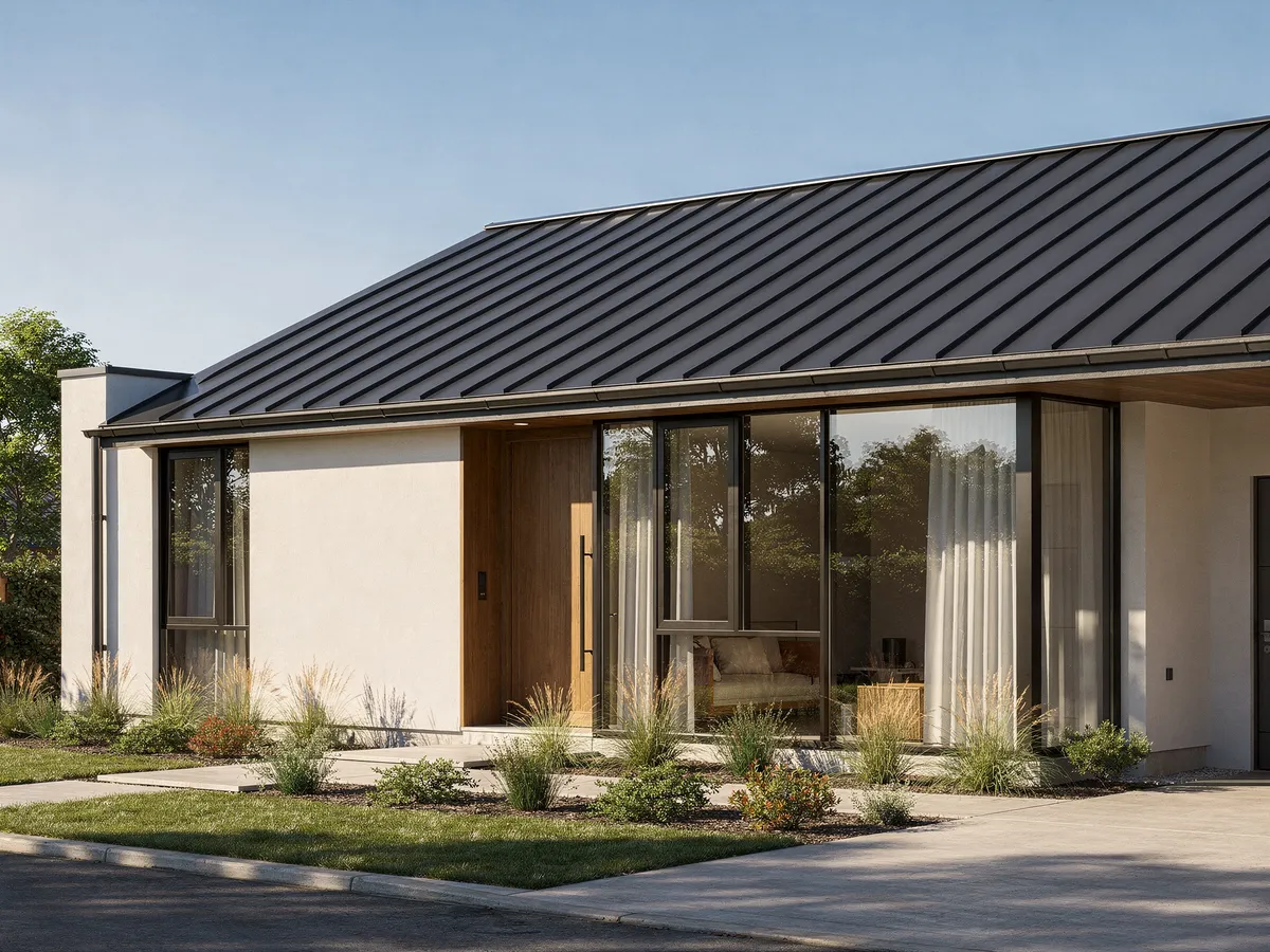 Metal roof